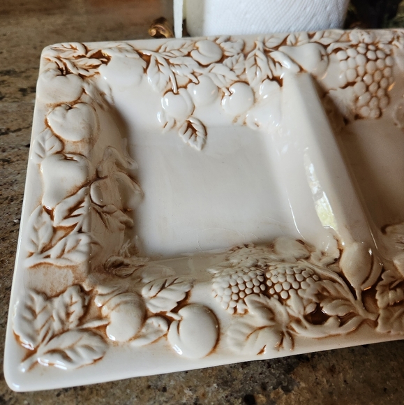 Antique Three Sectional Platter - Picture 3 of 9